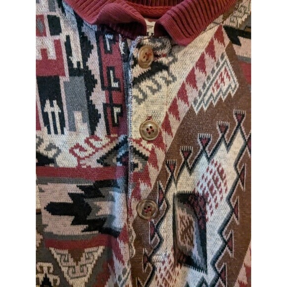 Cotton Mill Medium Aztec Sweater - Picture 3 of 6